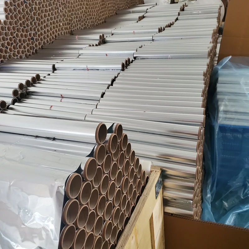 High Quality And Low Price 30cm 45cm Width 10 Micron 20m 30m Aluminum Foil Small Coil For Cigarette