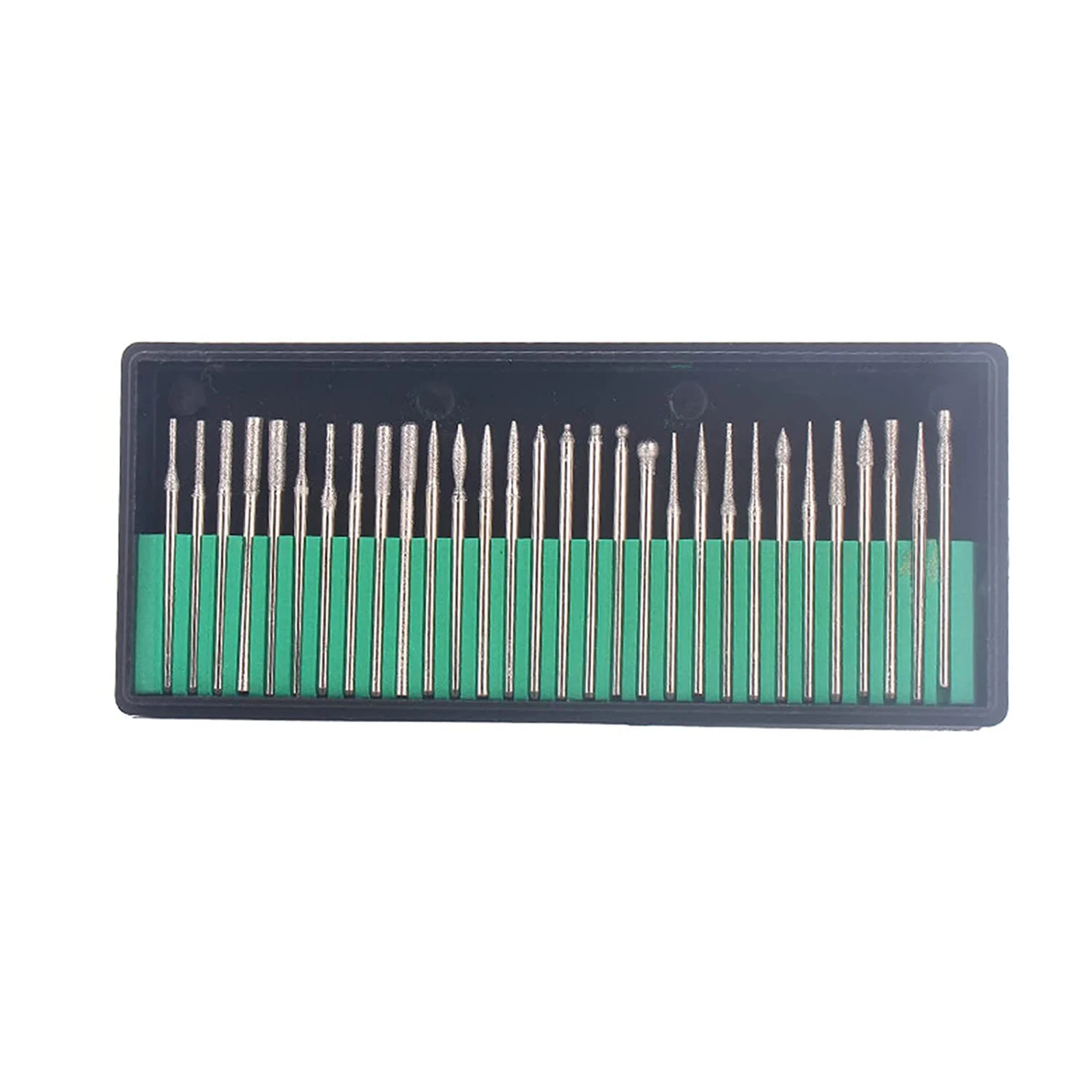 China Factory Wholesale 30PCS Tungsten Carbide Burr Stone Carving Tools Kit For Ceramic Glass Polishing Grinding Engraving