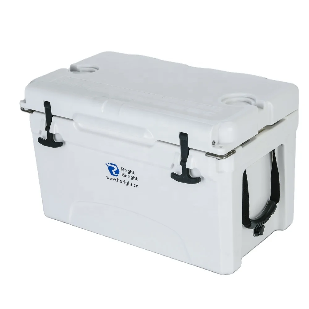 ODM factory 40QT LLDPE large rotomolded Camping picnic ice Cooler Box with PU insulation