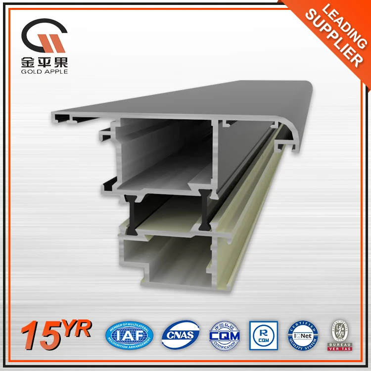 China factory custom industrial aluminum extrusion black anodized 6063 t slot aluminium profiles  manufacturer
