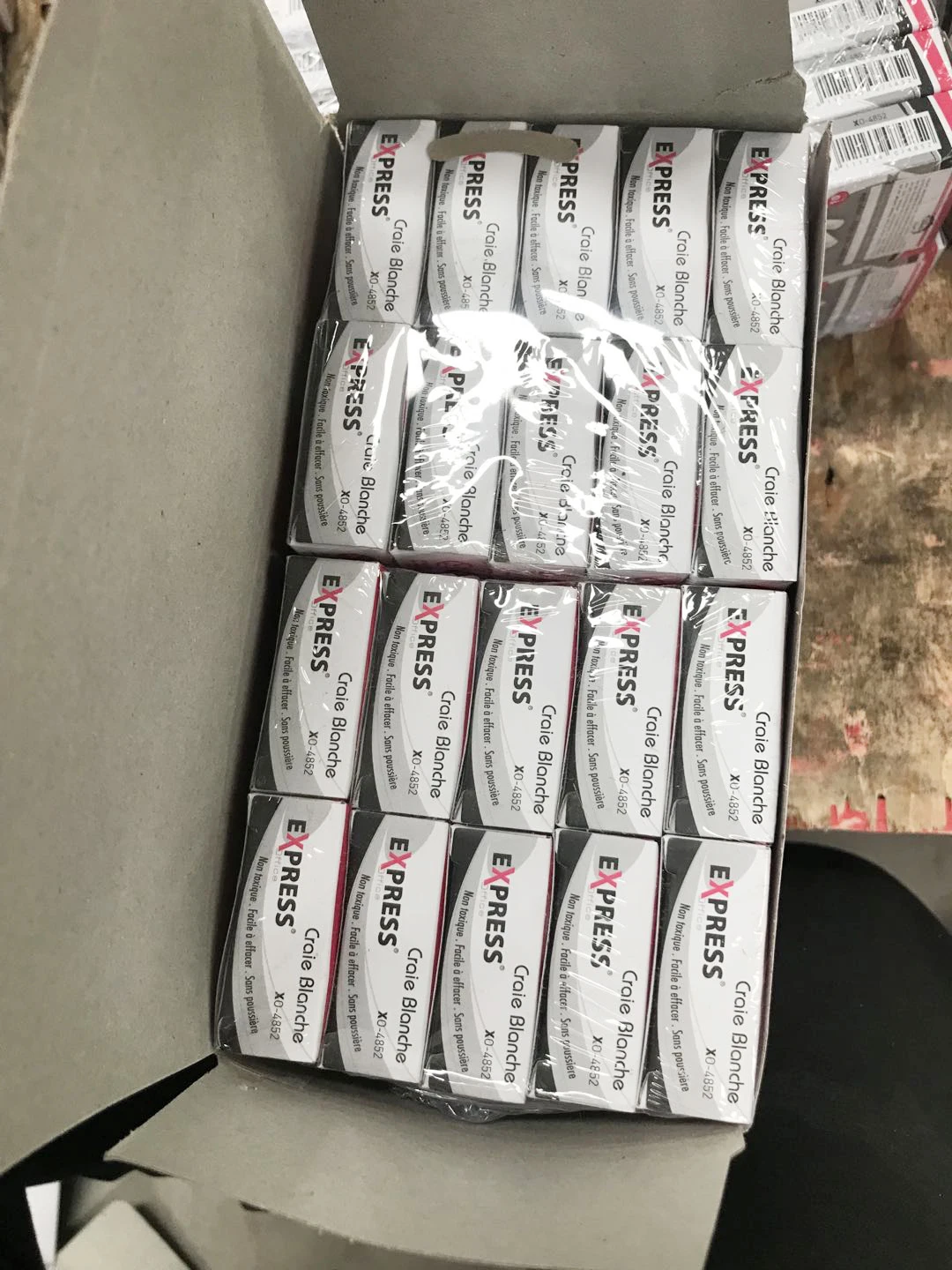 Guaranteed Quality Dustless Teaching Black Board Writing Calcium Carbonate Chalks