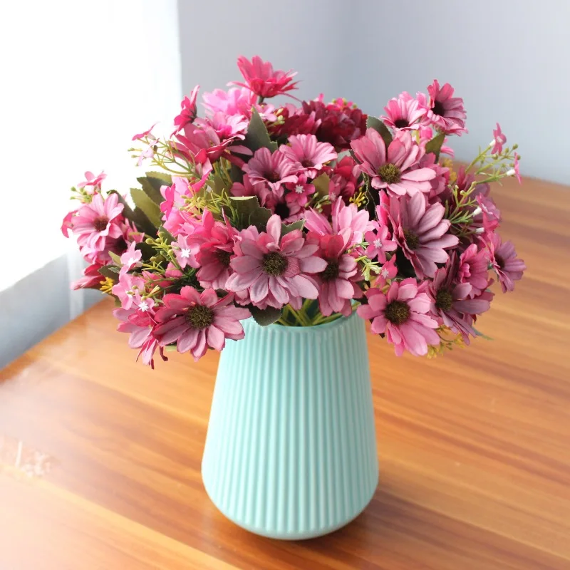 2024 Wholesale low moq flowers decoration  oil paintings European Daisy for home decoration