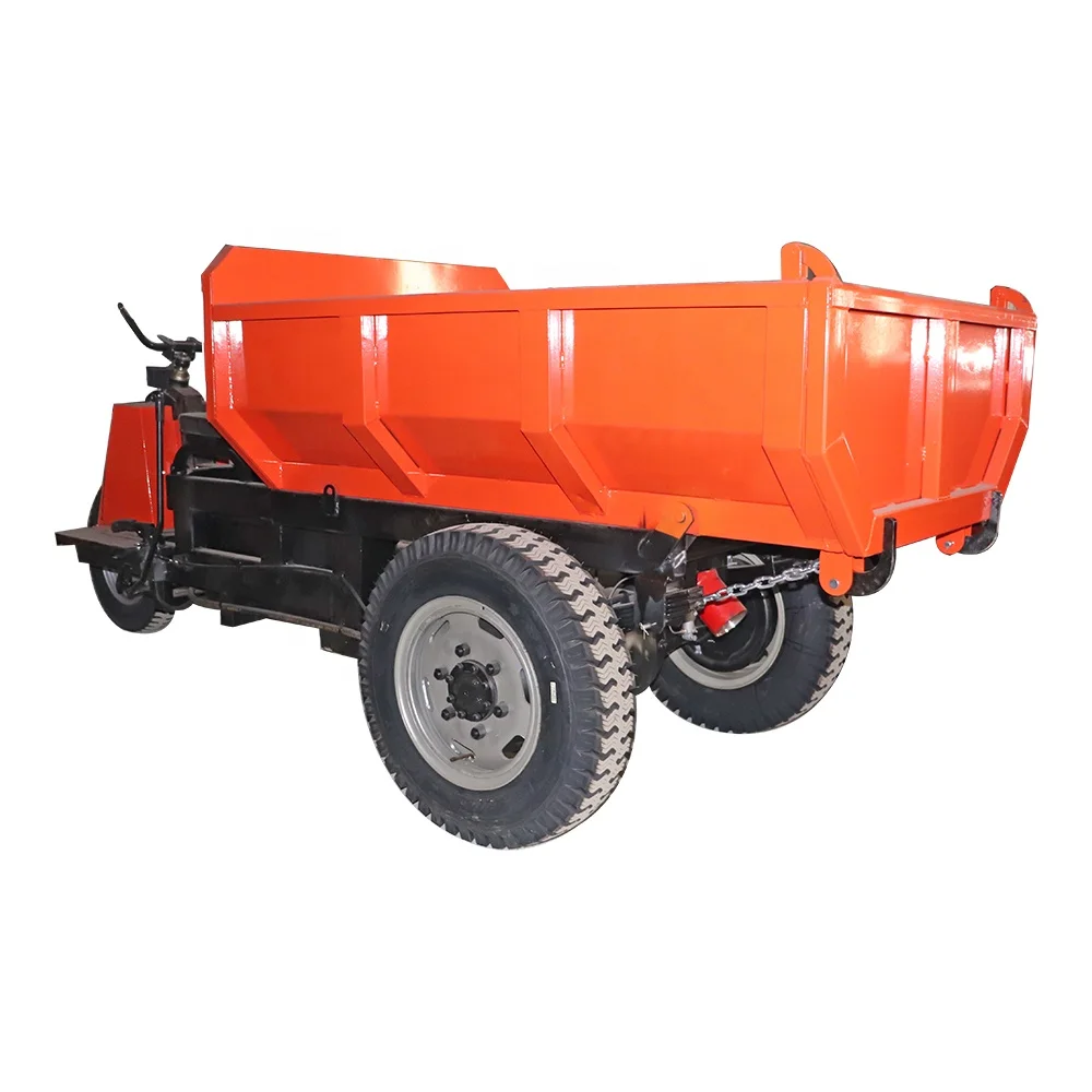 three wheel electric dumper truck  3 tons electric Tricycle for mining three wheel electric dumper for cargo