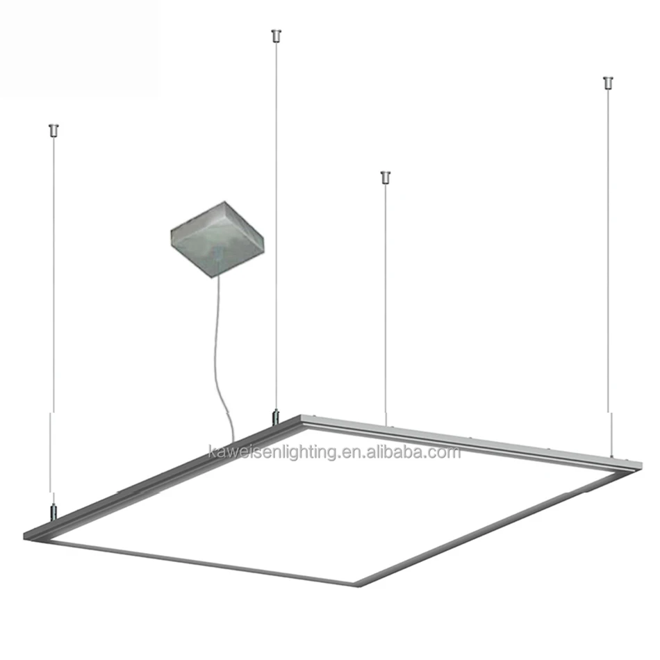 Hot Selling Hotel Office Home Commercial Square 60x60 Led Hanging Panel Light Square Ultra Thin Led Pendant Mounted Panel Lights