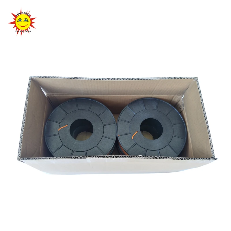 Happiness 0.45MM Copper Core Shooting Wire Connecting Wire 500M for Fireworks Igniter System Cold Pyro