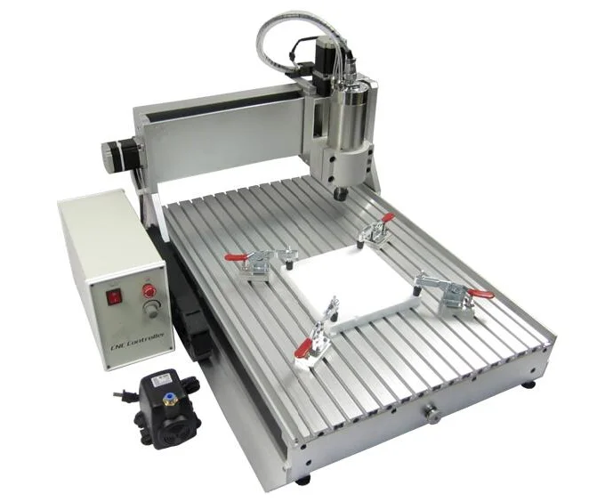 Desktop CNC milling machine 3020 3040 6040  wood router 500w 800w 1500w for Wood Metal Engraving