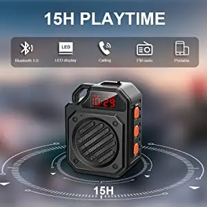 Portable Outdoor New Waterproof IPX7 Wireless Speaker Sport Bluetooths LED Speaker