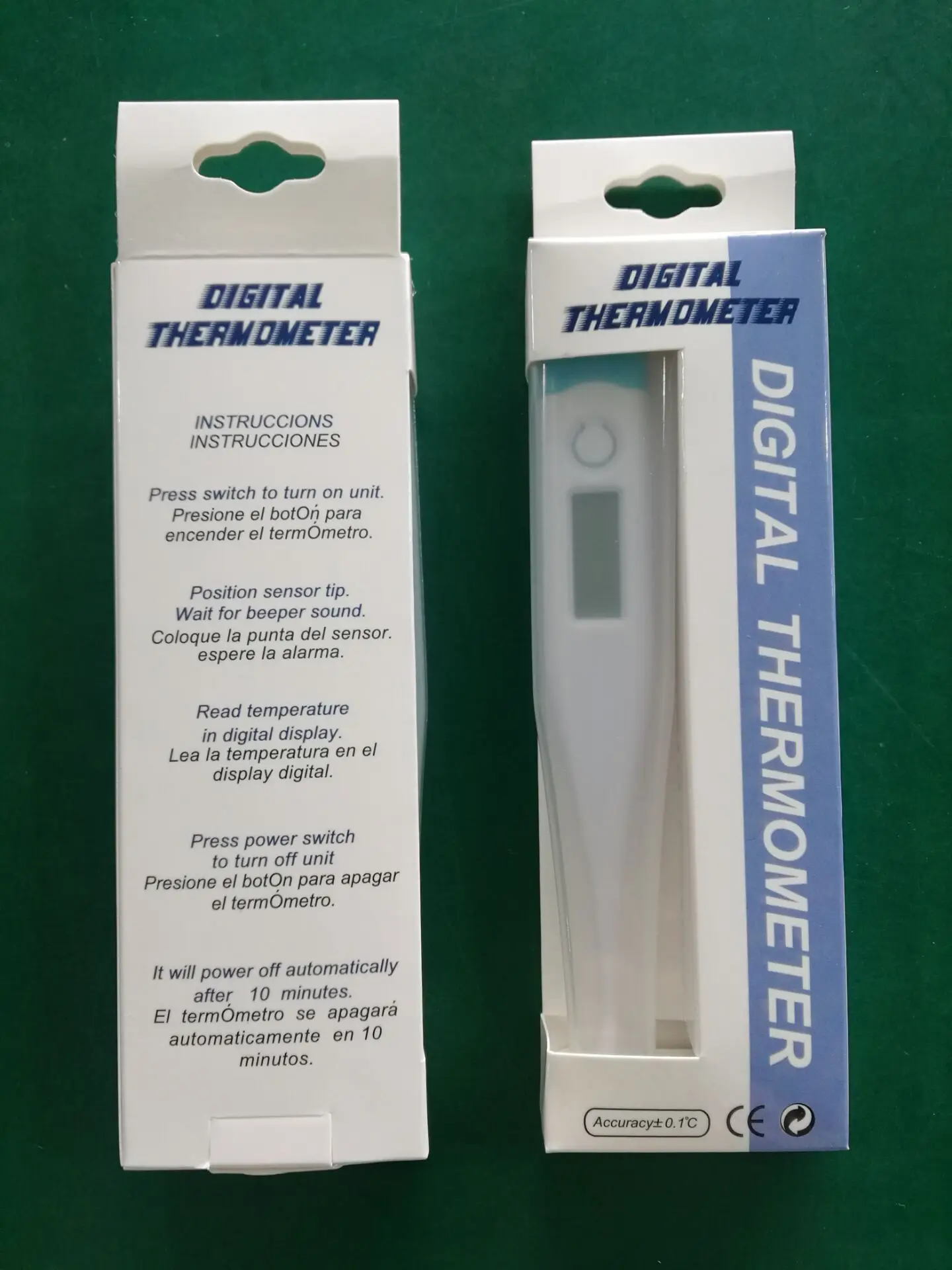 
Durable Flexible Digital Clinical Thermometer from professional factory, with Fever Alert, Memory Recall, C/F Switchable 