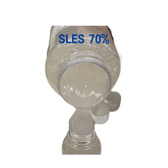Price Sodium Lauryl Ether Sulfate SLES 70 for dishwashing liquid soap raw materials