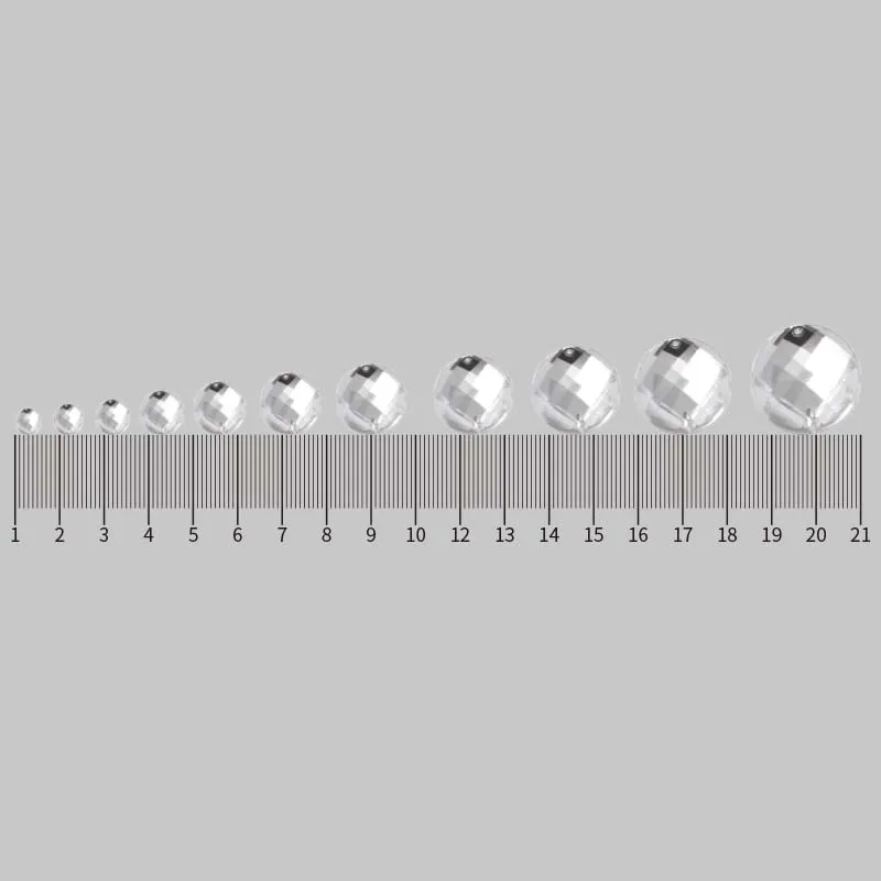 Custom Mini PCs Crystal Rhinestones AB Crystals 8-18mm White/Black Glass Rhinestones DIY Crafts Jewelry Making Shoes Garments