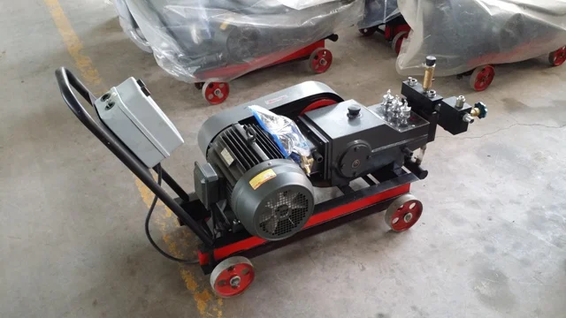 china factory sales, , high pressure triplex plunger pump,high pressure hydro pressure test machine