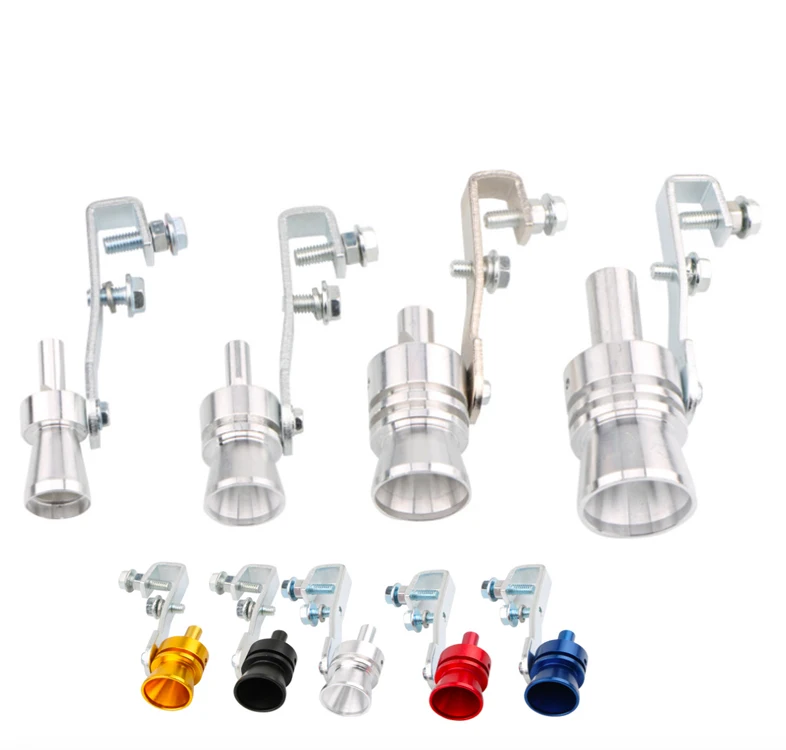 
Universal Turbo Sound Exhaust Muffler Pipe Whistle Car Oversized Roar Maker for universal 