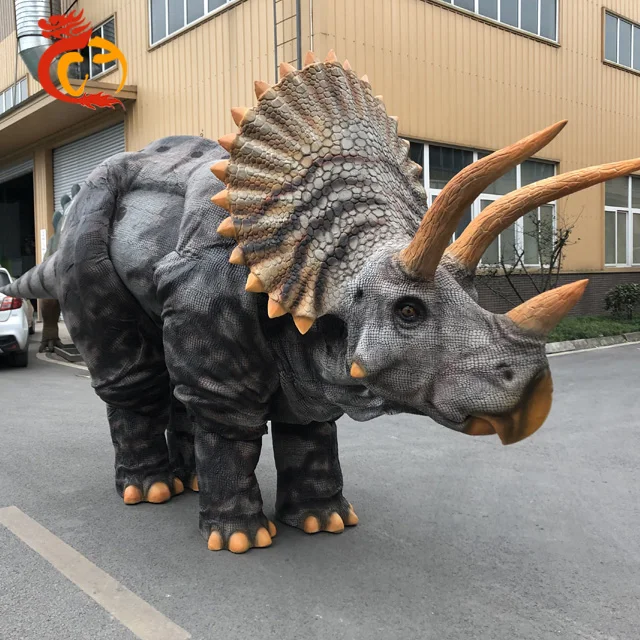 Dinosaur world mechanical robotic real rex velociraptor animatronic realistic walking dinosaur costume for rental sale