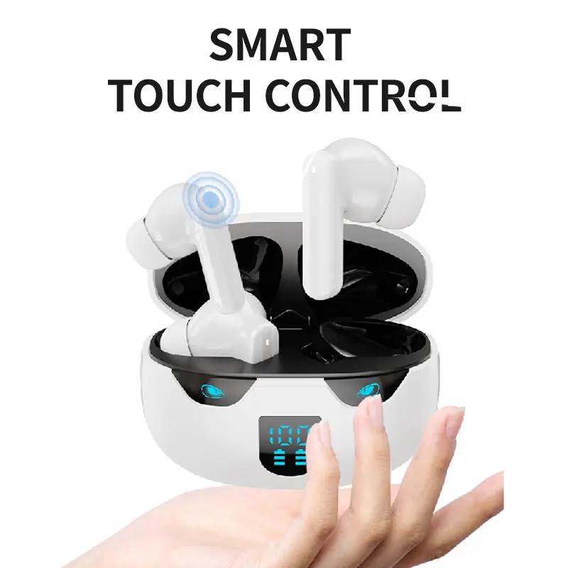 X22 Mini TWS Earbuds with Digital LED Display Smart Touch Control Waterproof Type-C Headset Sports Noise Cancelling Earphone