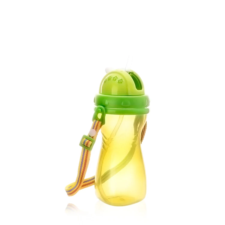 2023 New Design Water Bottles Of Prevent Splashing With Leak-Proof Silicone Spout For Toddlers