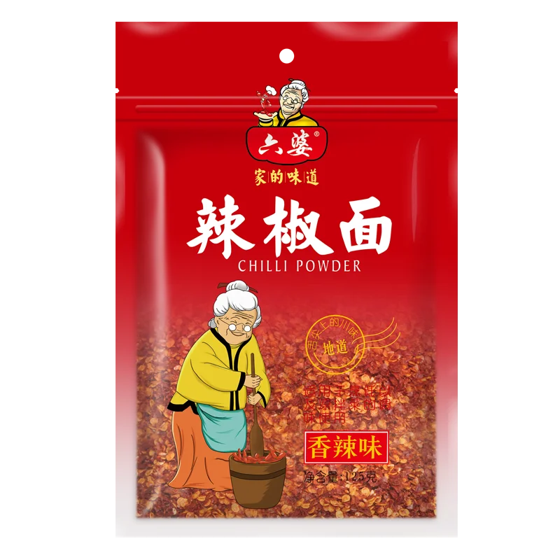 Сделано в Китае, превосходное качество, чистый вкус, хороший порошок чили, красный 125 г