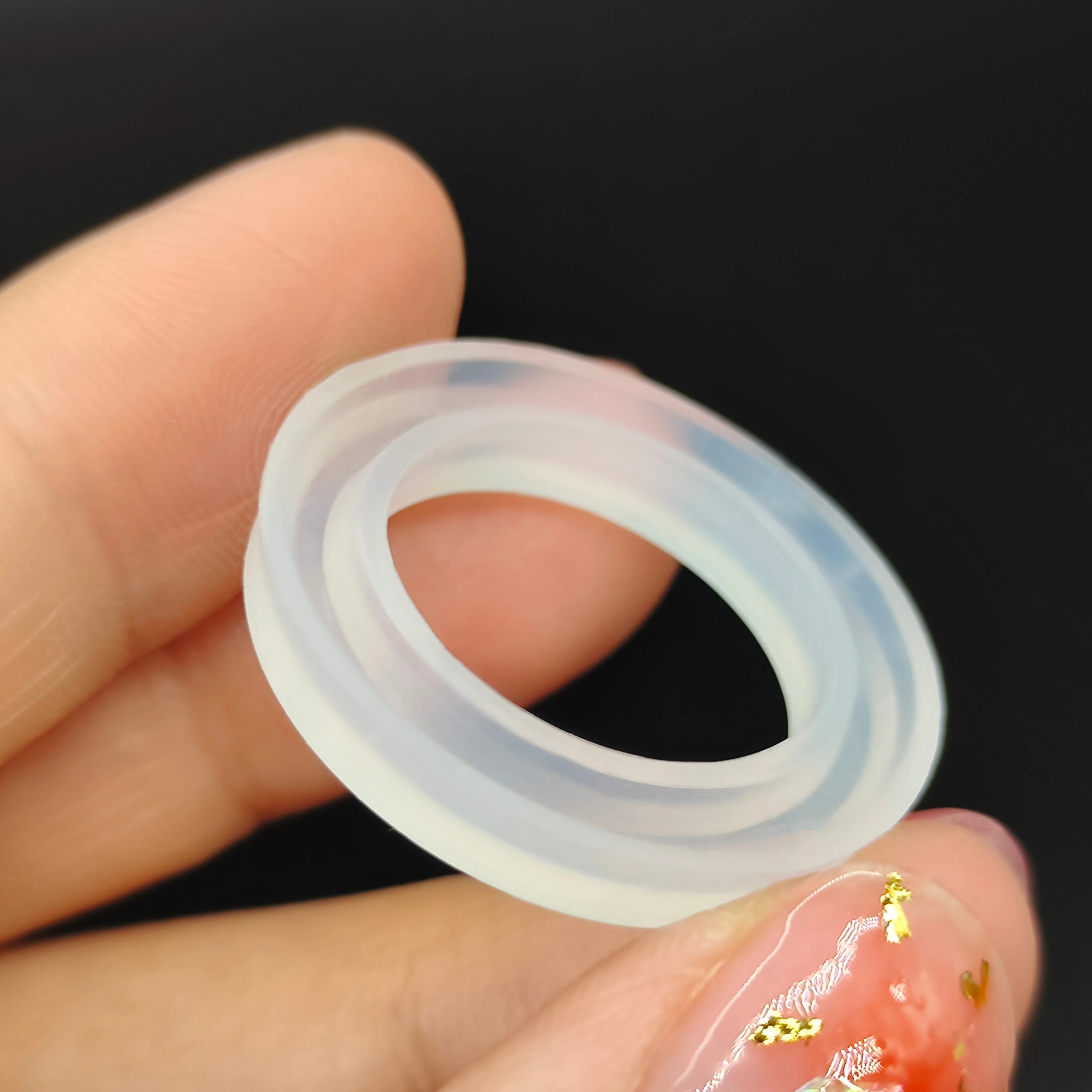 Food grade sealing ring storage jar glass lid waterproof and dustproof rubber ring