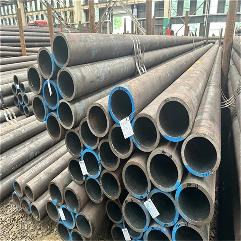 Factory Direct 12m Long A36 1045 Carbon Seamless Steel Pipe Shape ASTM Standard Drill Oil Structure API GS Certified