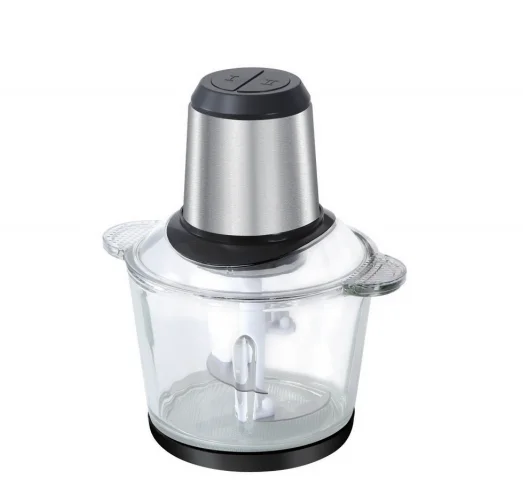 Factory Support Home Using Glass Bowl Electric Meat Grinder Machine Food Chopper
