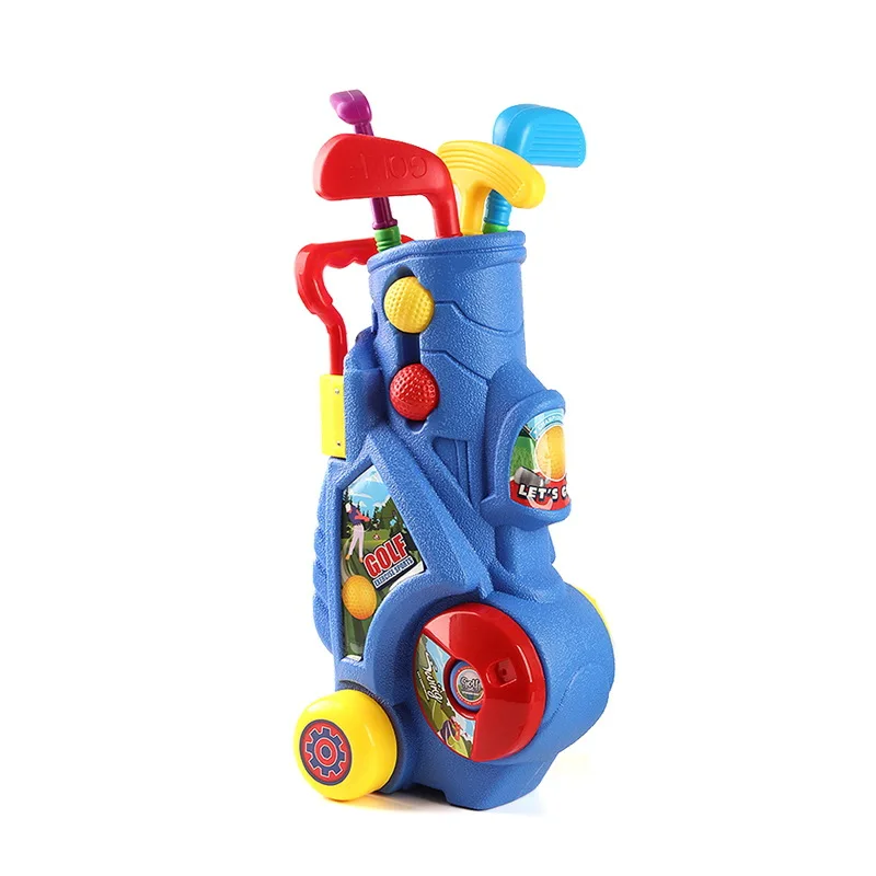 Indoor/Outdoor Mini Golf Club Set for Kids Plastic Toddler Toy Golf Sports Games Fun Outdoor Sport Toys for Children