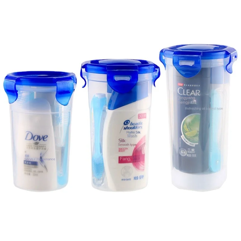 Travel toiletry set Hotel supplies Business travel Meeting Gift Mouthwash portable shampoo and body wash