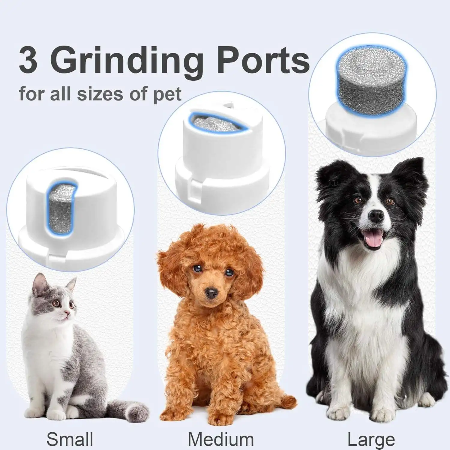 4 in 1 Professional Dog Hair Trimmer Pet Grooming Clipper For Dogs Cats