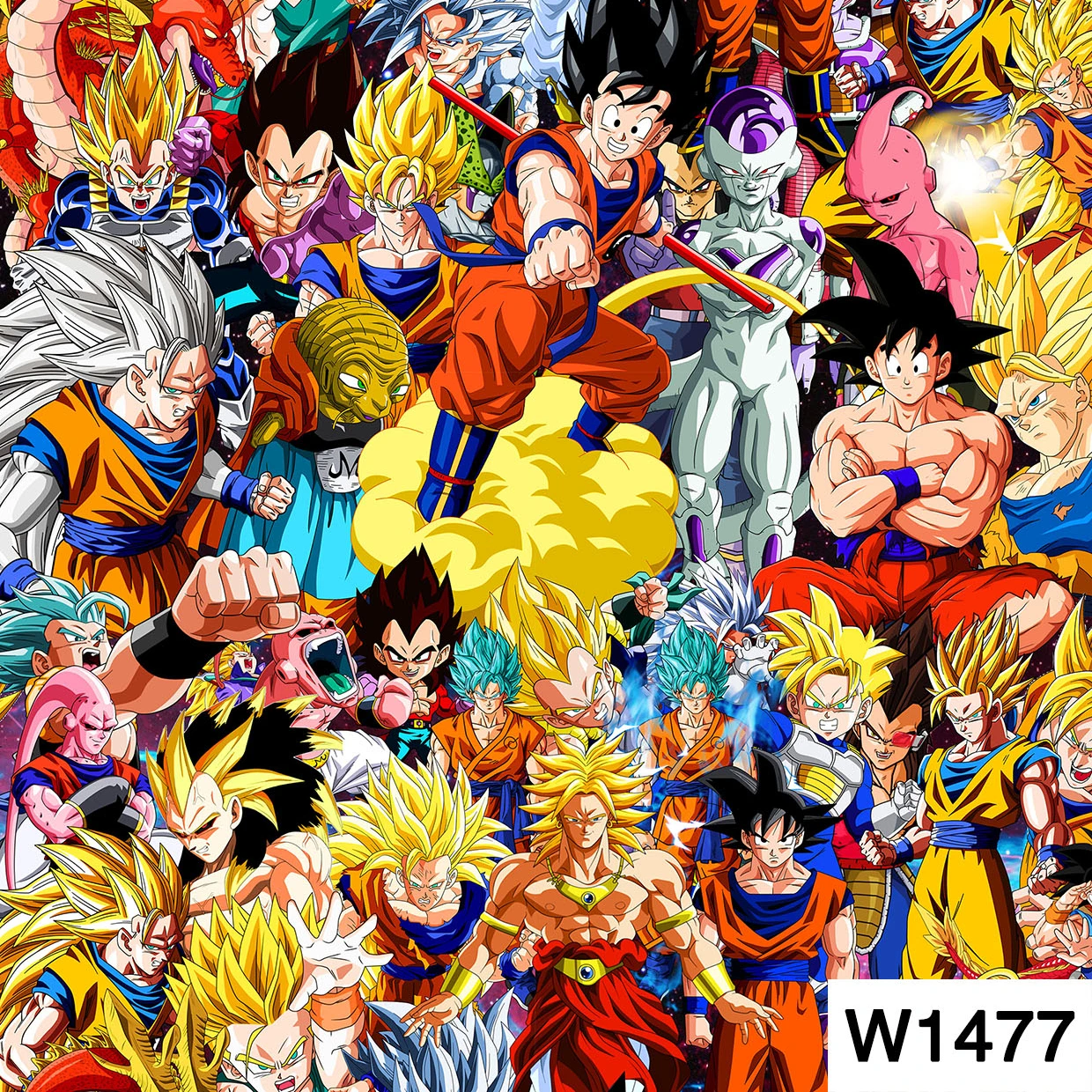 dragon ball water transfer printing film W1477