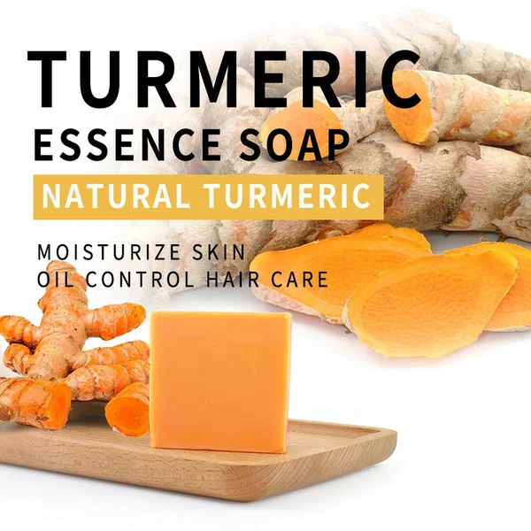 Private label 100% turmeric soap