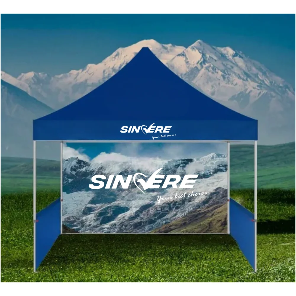 3X3M Outdoor Advertising Custom Print Even Exhibition Pop Up Canopy Tent Aluminium Folding Trade Show Tent