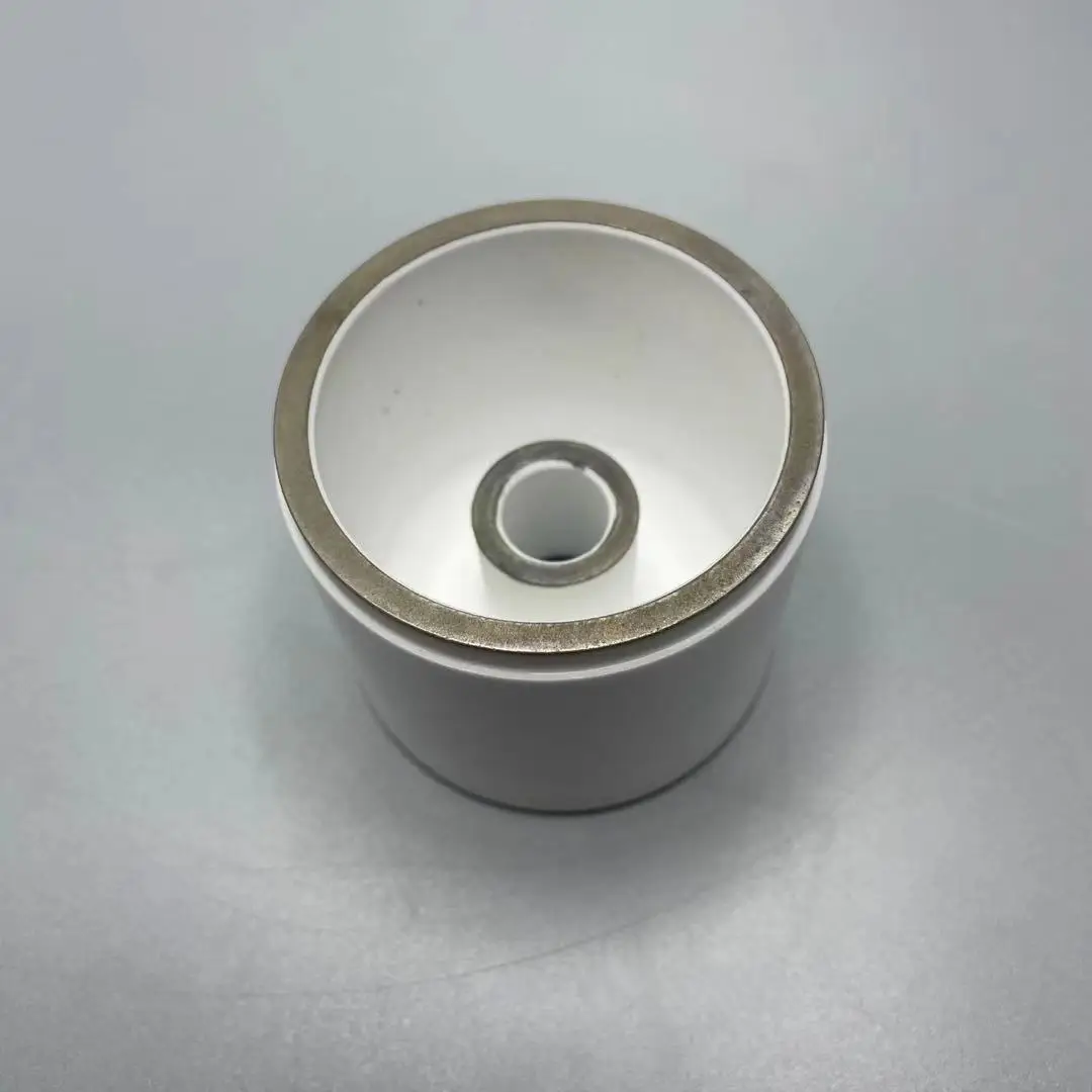 95% Vacuum Alumina Ceramic Metal Sealed Parts with Vacuum Metallized Ceramic