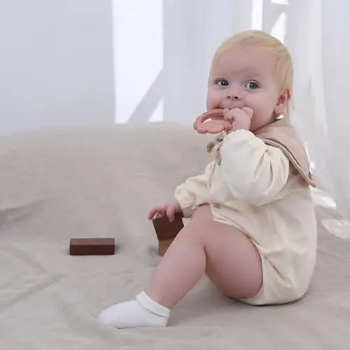 BPA Free Soft  Soothing Sore Gums  Chewable 3D Sheep Shape Crocodile Shape Silicone Baby Teether