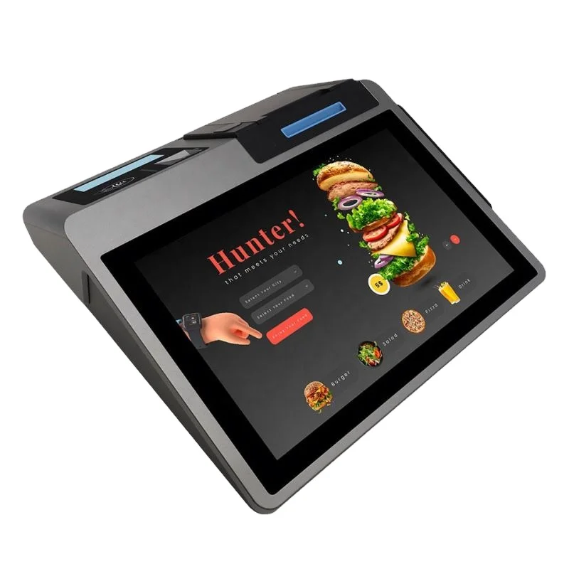 6 digit pin offline pos machine manual duel screen pos machine