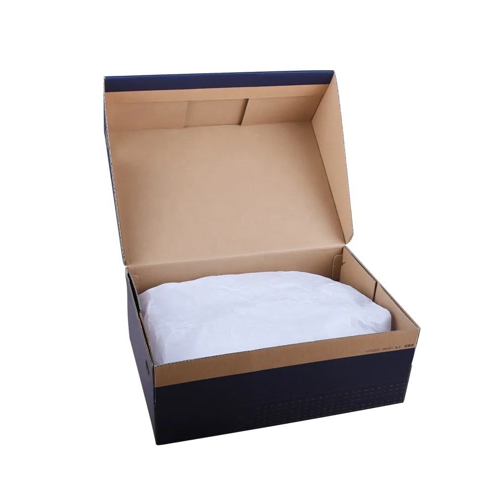 Personalised Custom Printed Carton Shoe Packing Box Cardboard Shoe Box