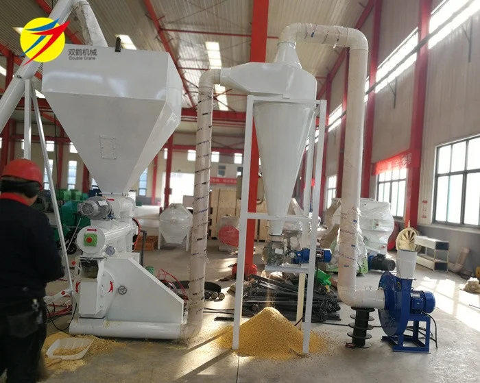 Small scale feed plant equipment animal feed mill production line equipment