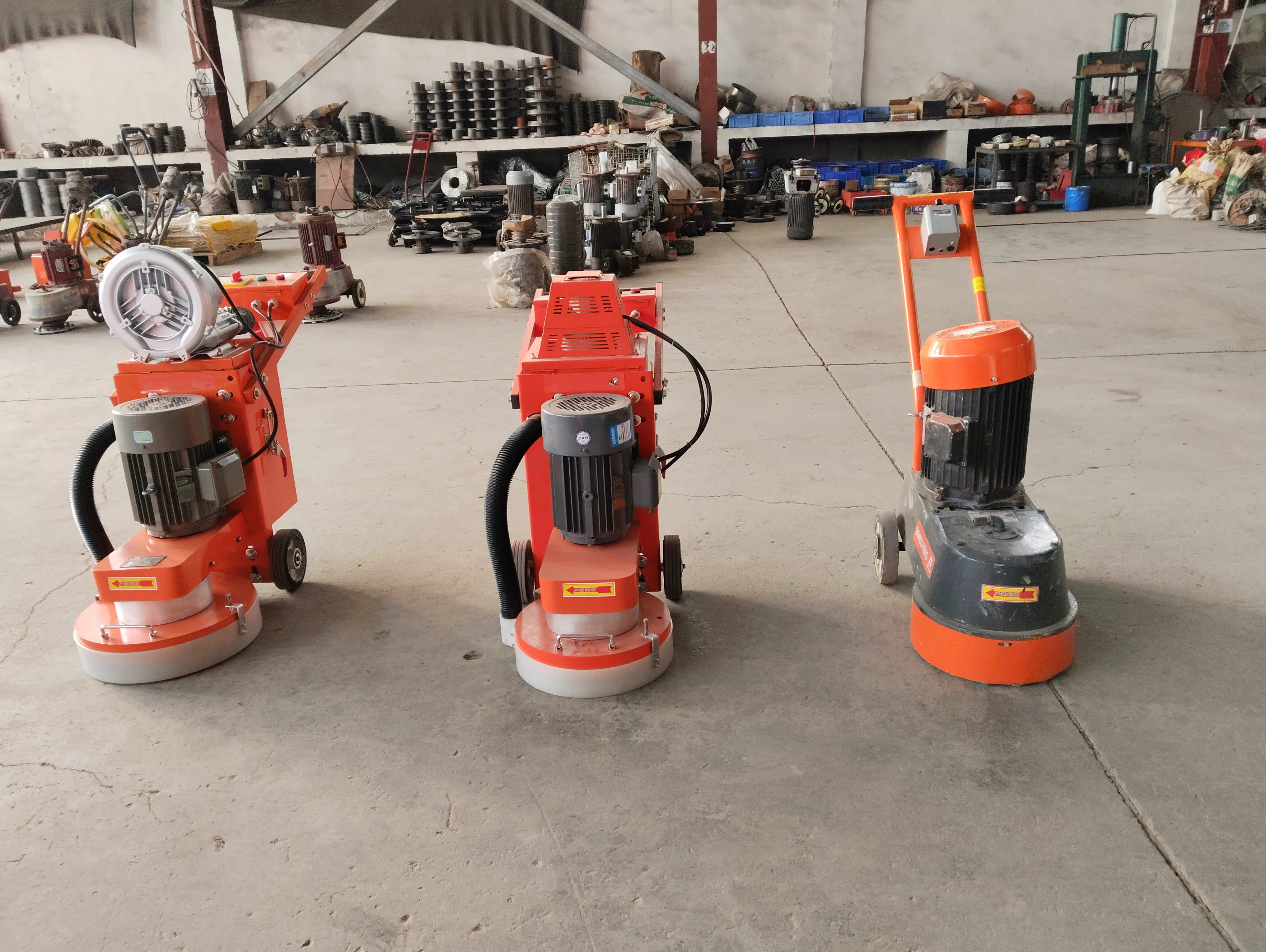 Single Phase Planetary Terrazzo Epoxy Floor Grinding Machine Concrete Grinder
