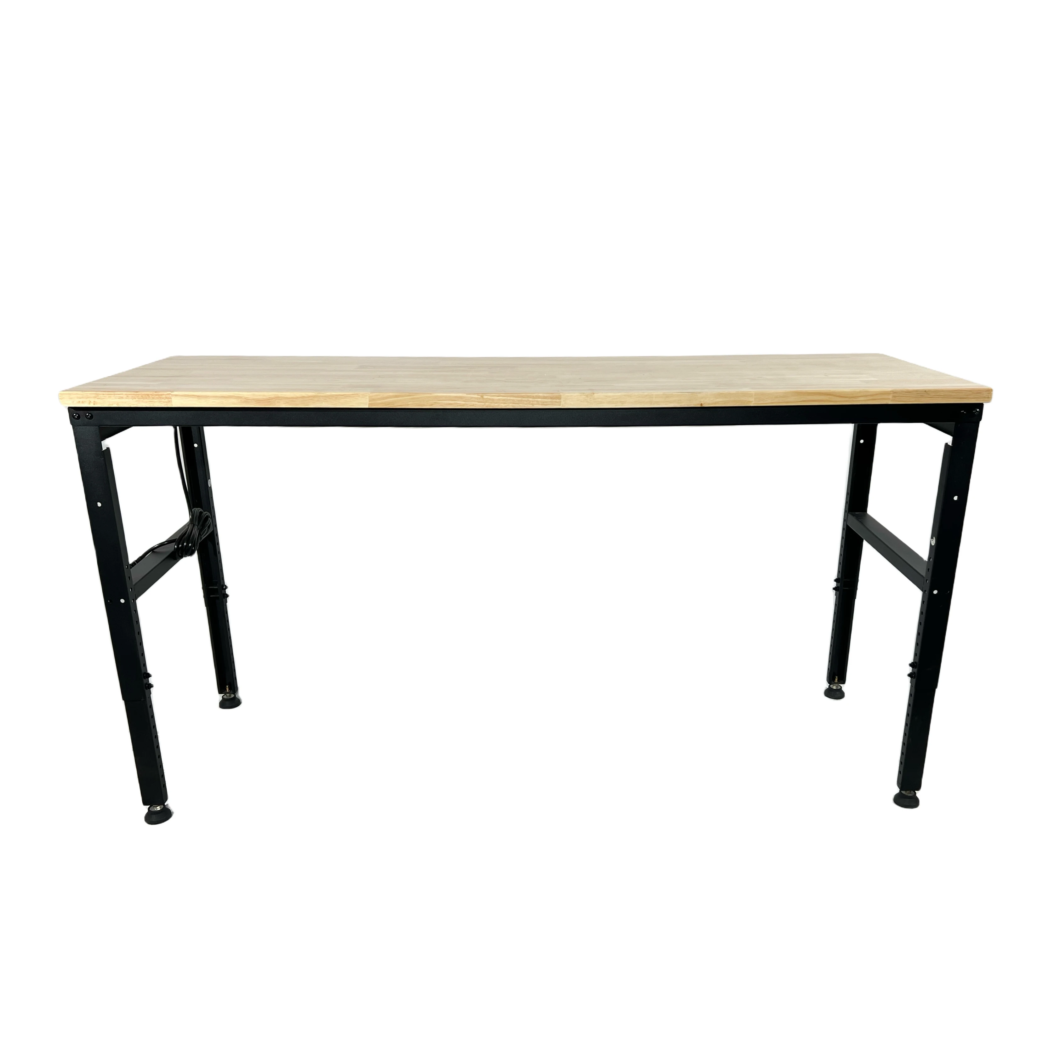 Professional 48 Inch Height Adjustable Garage Workshop Mechanic Workbench With Plug