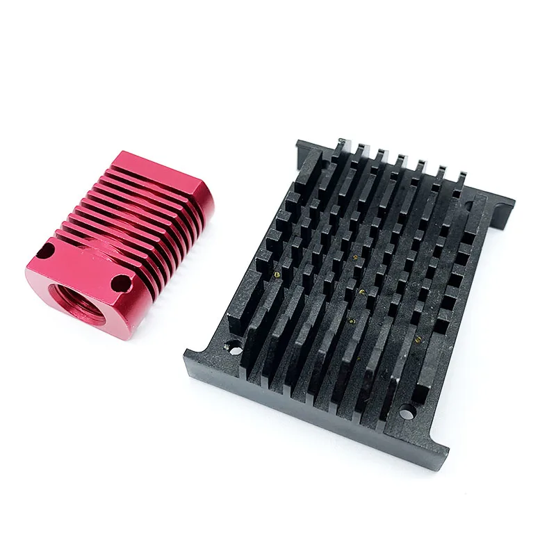 High Precision Computer Graphics Card Heat Sink Aluminum Small Parts