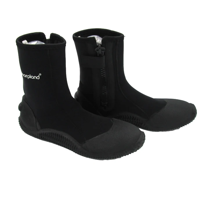 Custom Waterproof Diving Boots High Stretch Neoprene Rubber Shoes Hunting Shoes
