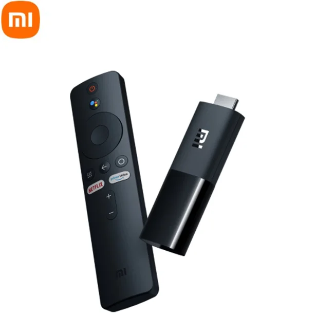 Xiaomi Mi TV Stick Global Version Android TV 9.0 4-core 1080P HD Dual Decoding 1GB RAM 8GB Google Assistant Netflix Wifi 5