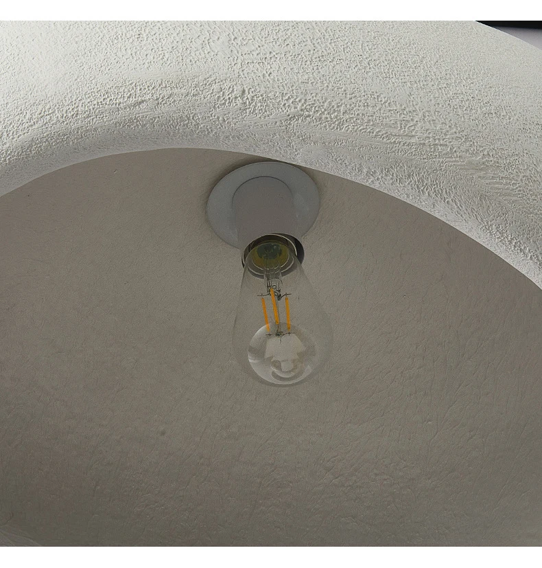 Japanese Wabi-Sabi Chandelier Modern Minimalist Dining Room Living Room Bedroom Bar Designer E26/27 Decorate Hanging