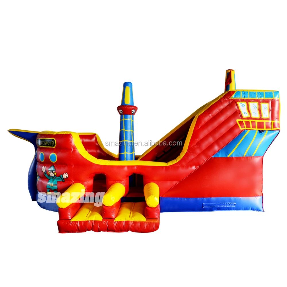 new pirate ship inflatable slide giant inflatable pirate ship for sale