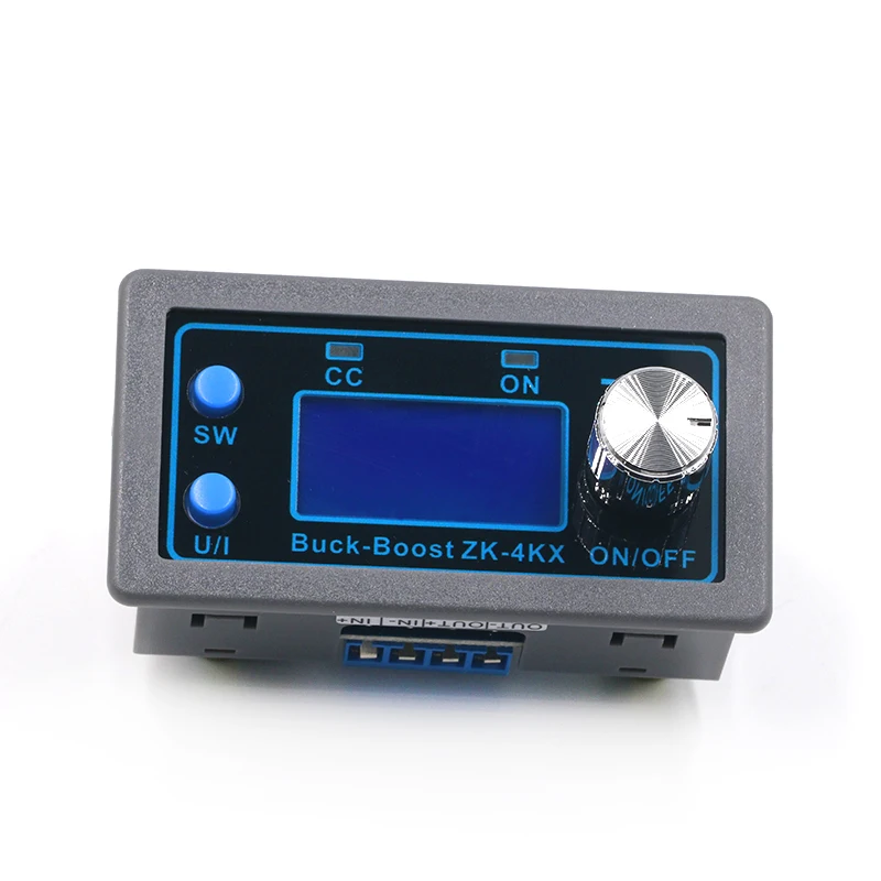 ZK-4KX ЧПУ постоянного/переменного тока, Buck повышающий преобразователь постоянного тока CC CV 0,5-30V 4A модуль питания Регулируемый источник питания на солнечной зарядки аккумулятора