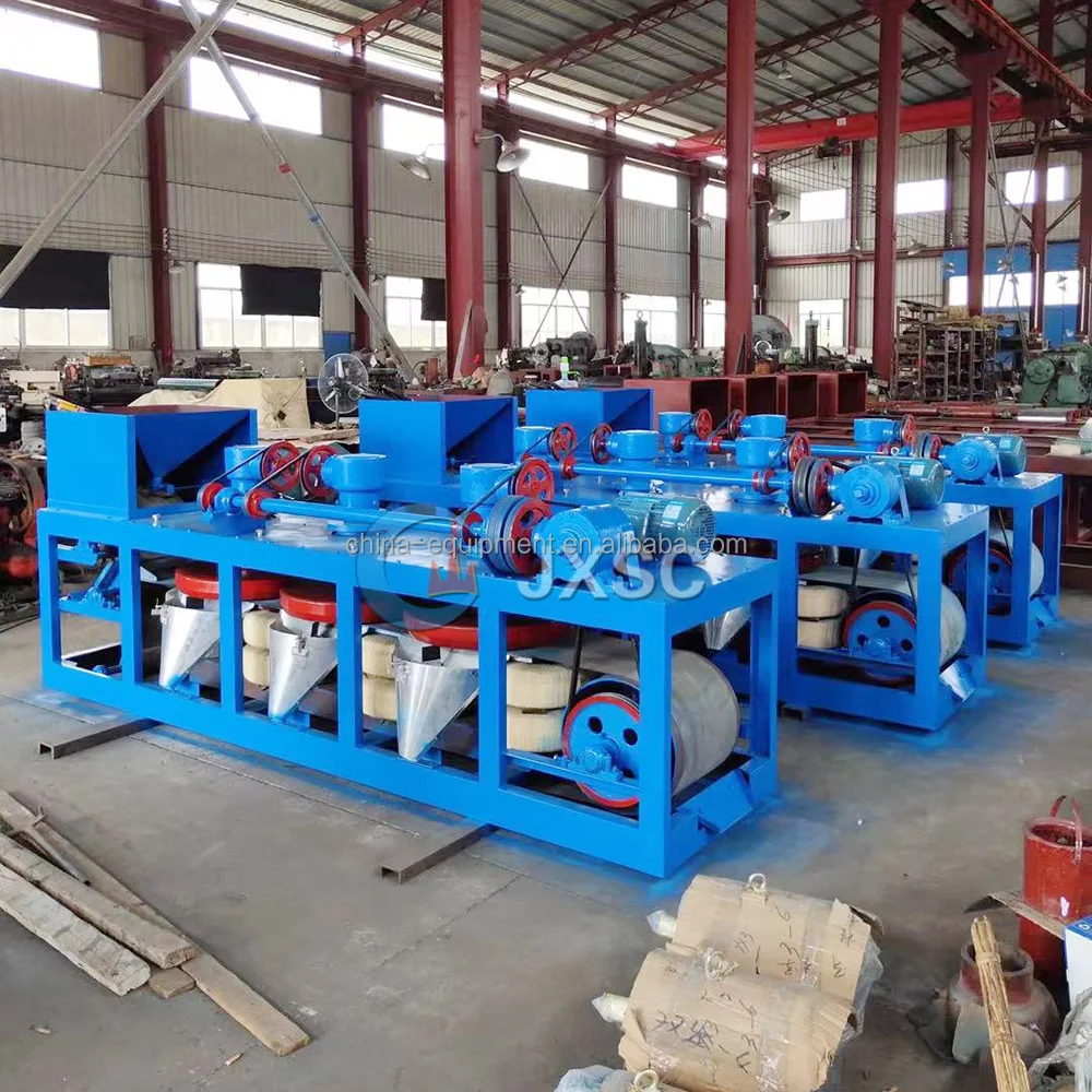 Iron Tin Ore Washing Separator Machine Three Disc Permanent Magnetic Separators