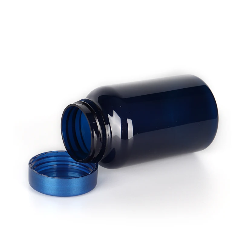 225cc green red grey candy medical plastic smooth bottles vitamin pill bottle vials for sale with pet plastic 225ml