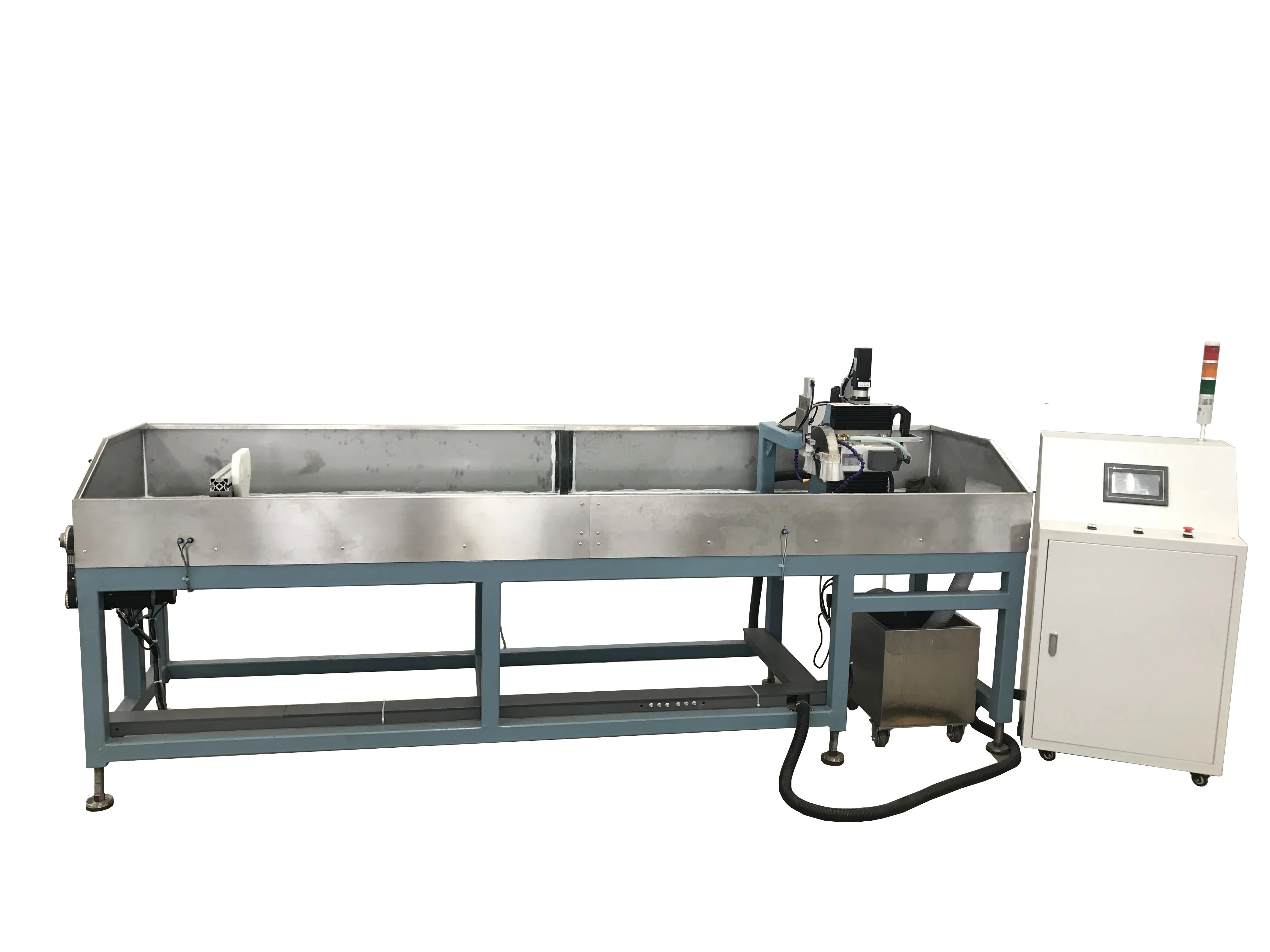 Rotary quartz  tube  cutting machine