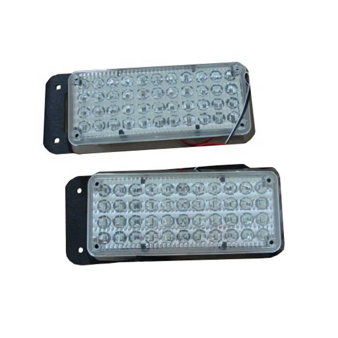 vehicle signal led dash deck side marker warning flashing strobe lights red blue amber white LED-19