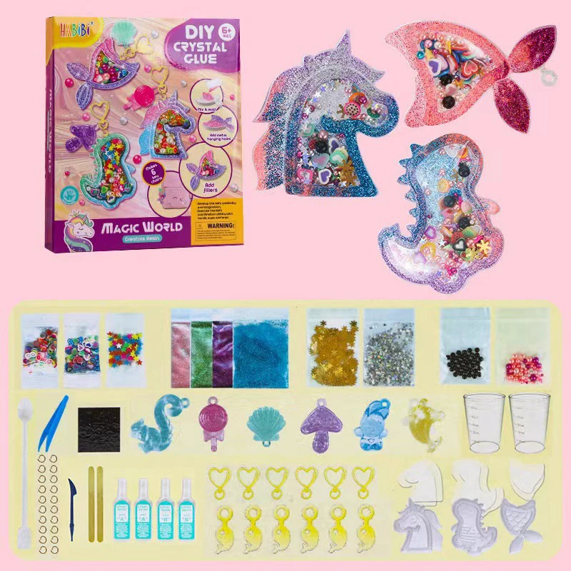 Children art craft supplies for kids christmas arts crafts set diy wholesale kit toy
