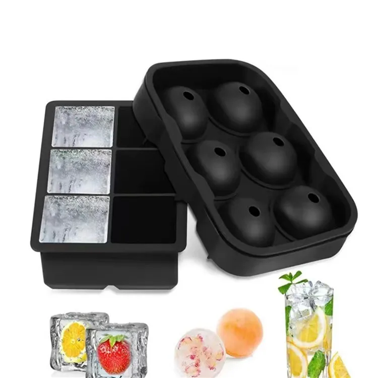 Wholesale Cross-Border Hot Selling 15 Grid Edible Grade Silicone Ice Cube With Lid Easy To Remove Mold Making Ice Maker