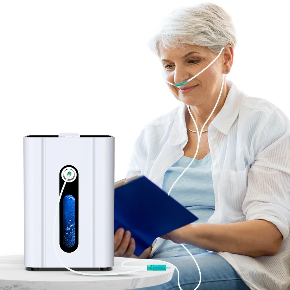 Enhance immune function Portable hydrogen inhalation Machine SPE PEM H2 Respire 150ml Hydrogen inhaler