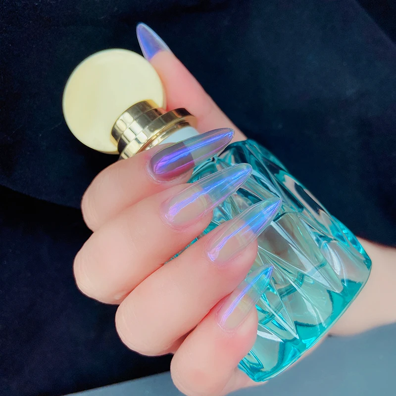 BOKO New concept private label mirror pigment chrome powder aurora pigment solid chrome powder manufacturer